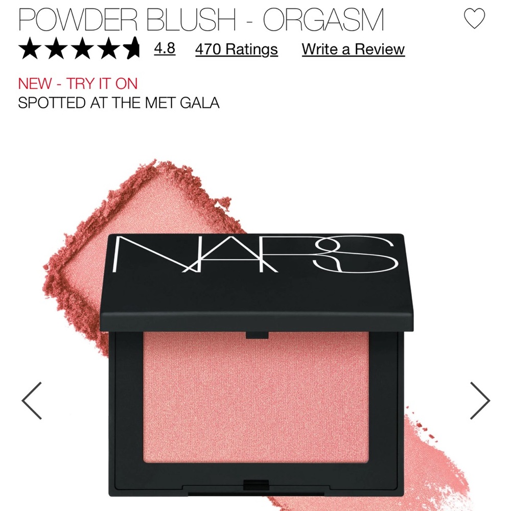 NEW NARS Blush